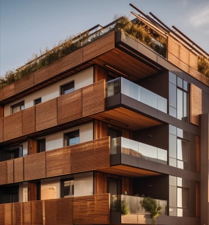 Exterior elevation